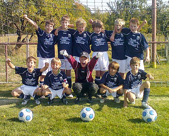 Mannschaftsfoto E-Junioren Saison 2008/09