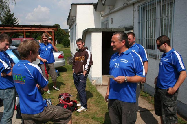 Mannschaftsfoto SG Blau-Weiß Bad Kösen, Saison 2008/2009