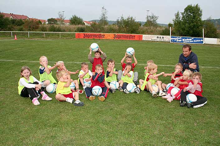 G-Junioren der SG Blau-Wei� Bad K�sen - Saison 2008/09